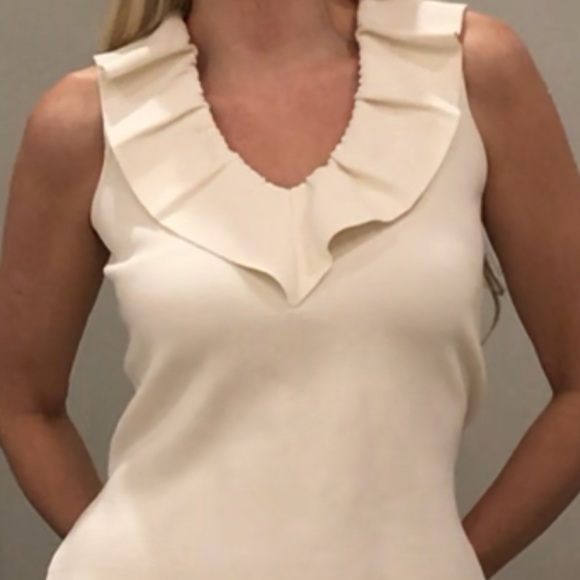 Ann Taylor Tops - ANN TAYLOR NEW Ivory Blouse GORGEOUS MATERIAL